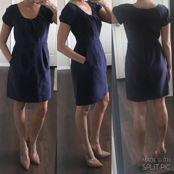 J. Crew Dresses & Skirts - Eggplant plum purple J. Crew silk blend dress